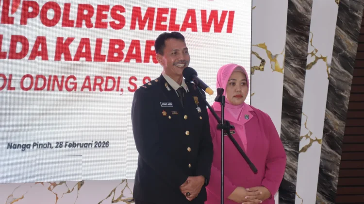 Polres Melawi Gelar Wisuda Purna Bhakti