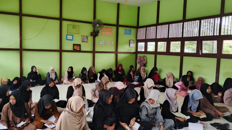 Pesantren Kilat Ramadan Perkuat Iman Siswa SMPN 1 Binjai Hulu