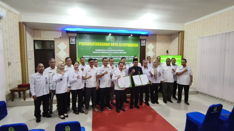 PA Sintang Teken MoU Pemenuhan Hak Perempuan