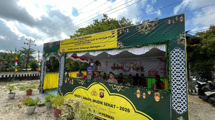 Polres Sintang Siapkan Lima Pos Pengamanan Operasi Ketupat Kapuas 2026