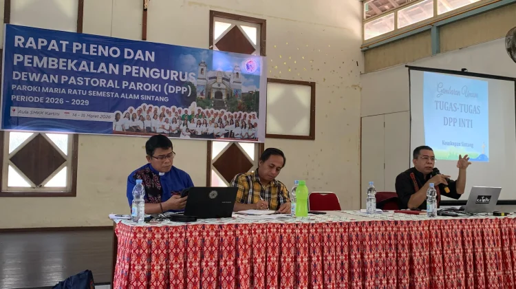 DPP Paroki Maria Ratu Semesta Alam Susun Program Kerja 2026