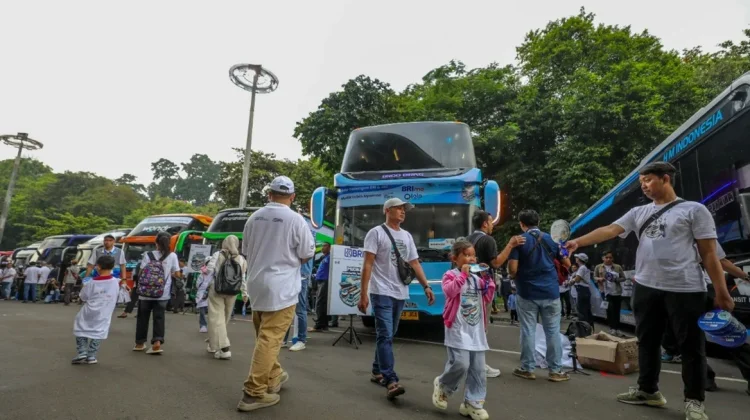 BRI Siapkan 175 Bus Gratis bagi Pemudik Lebaran 2026