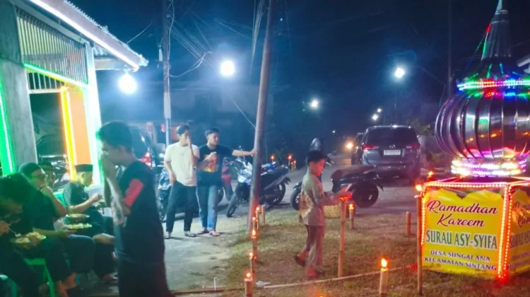 Surau Asyifa Ikuti Festival Ngeleman Sintang