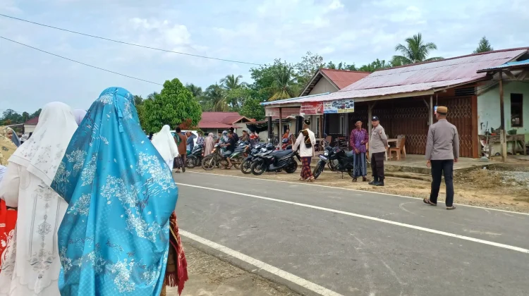 Polsek Binjai Hulu Lakukan Pengamanan Salat Idulfitri 1447 H