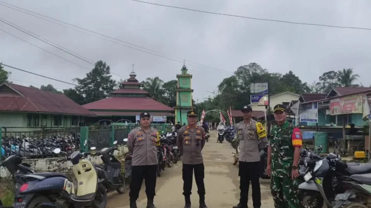 Polsek Kayan Hilir Pastikan Keamanan Salat Idulfitri 1447 H