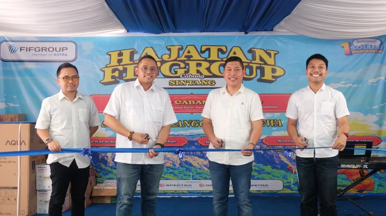 Hajatan Cabang FIFGROUP Ramaikan Sintang, Suguhkan Promo, Aksi Sosial, dan Fun Run
