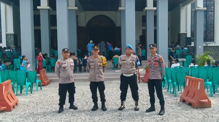 Polres Melawi Intensifkan Pengamanan Perayaan Misa Paskah 2026