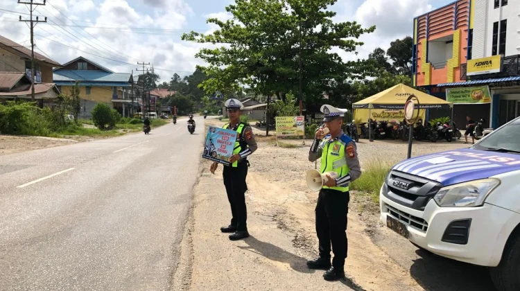 Puncak Arus Balik Lebaran, Polres Sekadau Pastikan Kelancaran Lalu Lintas