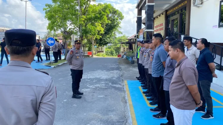 Polres Sekadau Lakukan Pengamanan Kegiatan Paskah