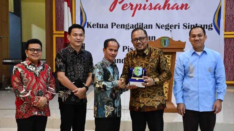 Pemkab Sintang Gelar Perpisahan Ketua PN  dan Dandim Sintang