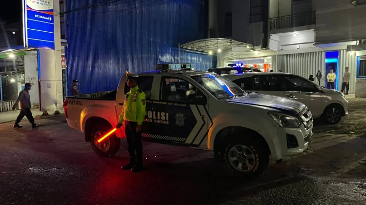 Cegah Aksi Balapan Liar, Polres Melawi  Gencarkan Patroli Malam