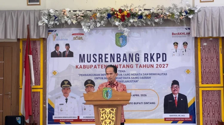 Pemkab Sintang Taretkan Pertumbuhan Ekonomi Naik