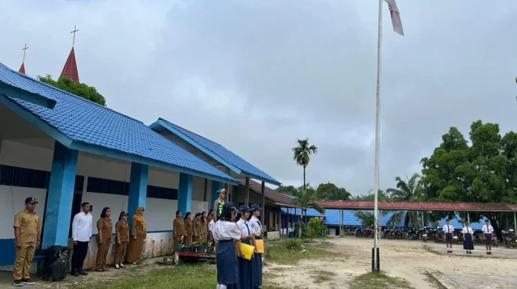 Satlantas Polres Sekadau Edukasi Pelajar Tertib Berlalu Lintas