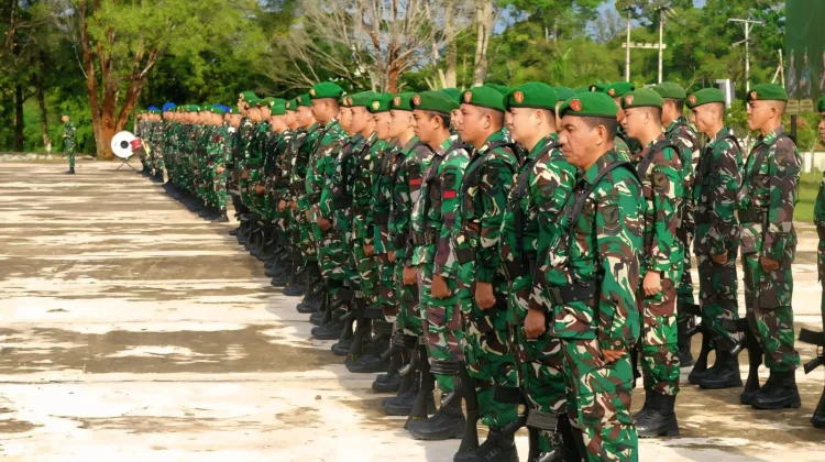 Kasipers Kasrem 121/Abw : Tingkatkan Disiplin Prajurit dan PNS Korem