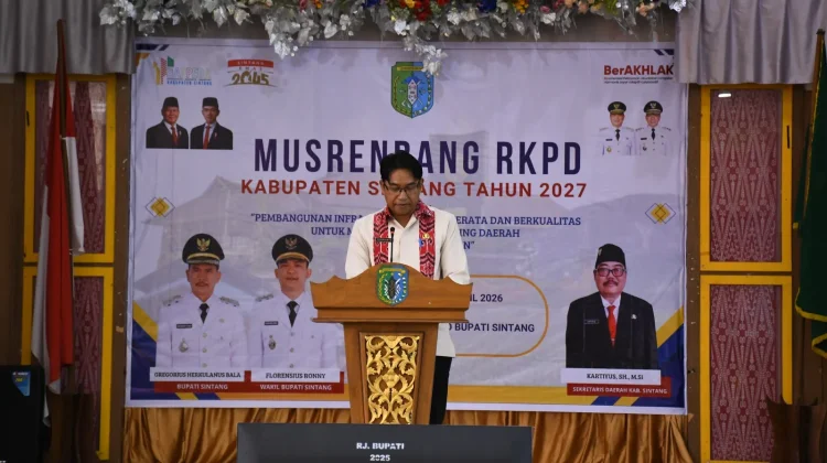 Proyeksi APBD Kabupaten Sintang 1,9 Triliun, Fokus Peningkatan Infrastruktur