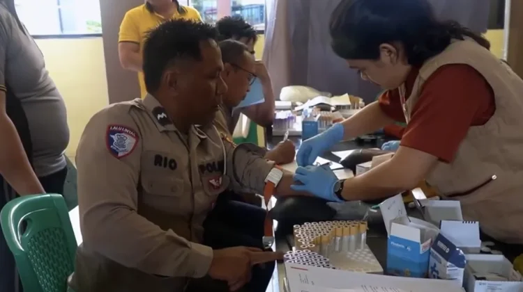 Polres Kapuas Hulu Lakukan Pemeriksaan Kesehatan Berkala Bagi Personel