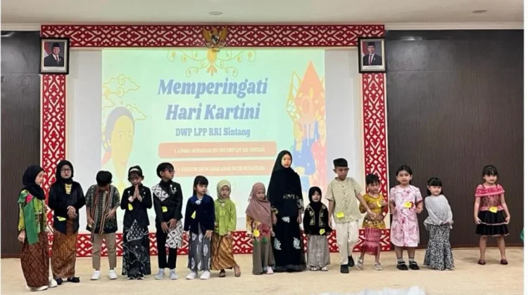 DWP RRI Sintang Gelar Fashion Show Anak-anak
