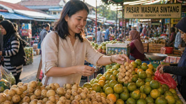 Tips Memilih Buah Segar di Pasar Masuka Sintang