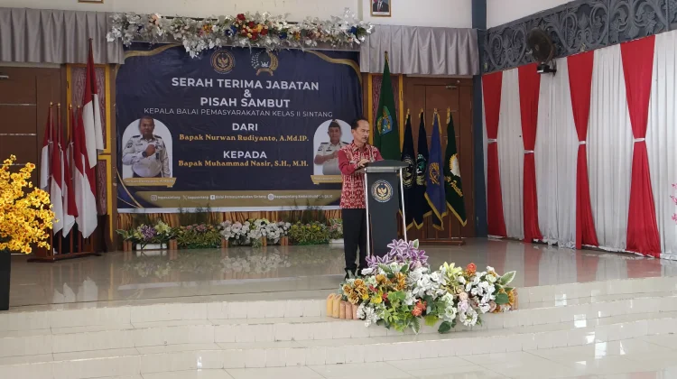 Bupati Sintang Tekankan Pentingnya Sinergitas di Bapas Sintang