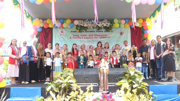 PAUD Santo Antonius Padua Sintang Gelar Antonius Day, Perkuat Pendidikan Karakter