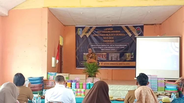 DPMD Sintang Apresiasi Keberhasilan BUMDes Maju Jaya, Desa Dak Jaya