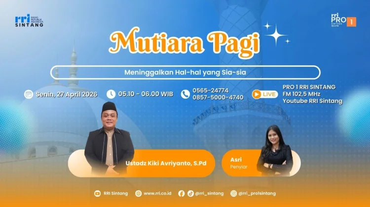 Ustadz Kiki Avriyanto Ajak Umat Islam Tinggalkan Hal yang Sia-Sia