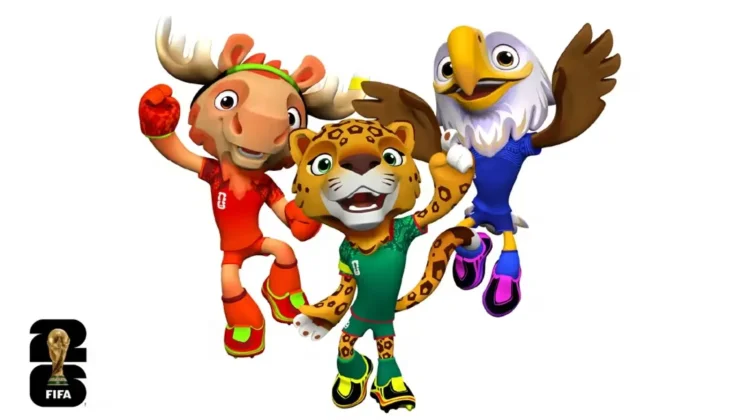 Mengenal Maple, Zayu, dan Clutch: Tiga Maskot Piala Dunia 2026