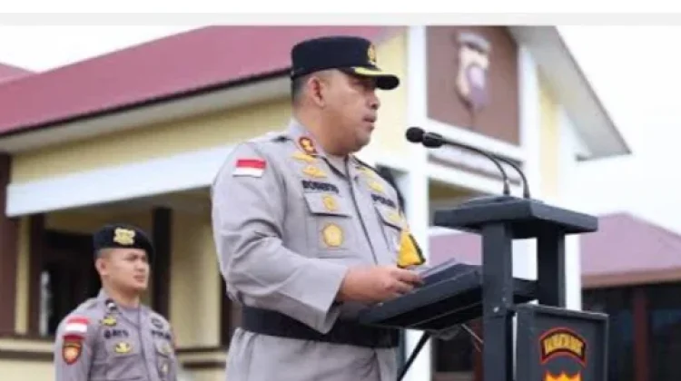 Polres Kapuas Hulu Lakukan Persiapan Pengamanan Pilkades Serentak 2026