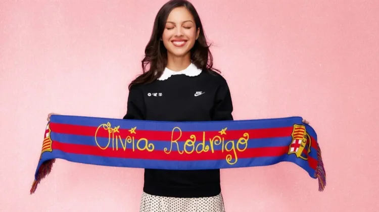 Olivia Rodrigo Jadi Wajah Baru Barcelona untuk El Clasico
