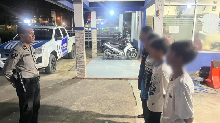Polres Sekadau Tertibkan Balap Liar