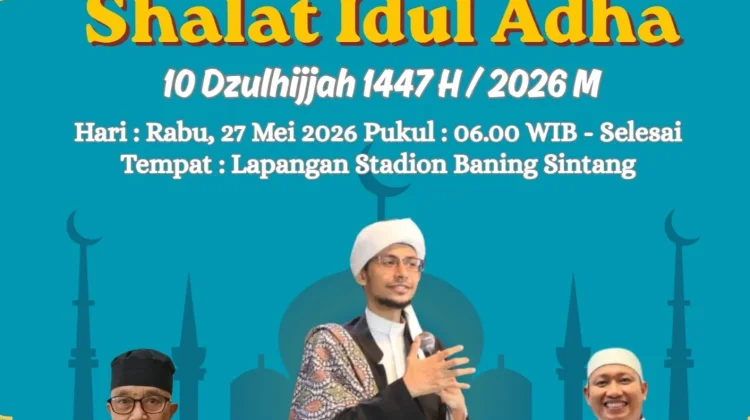 PHBI Kecamatan Sintang Siap Menggelar Sholat Idul Adha 1447 H di Stadion Baning