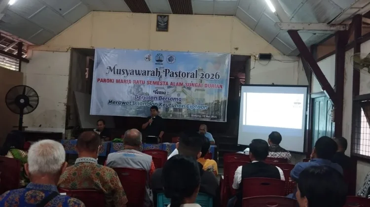 Paroki Maria Ratu Semesta Alam Sungai Durian Gelar Musyawarah Pastoral