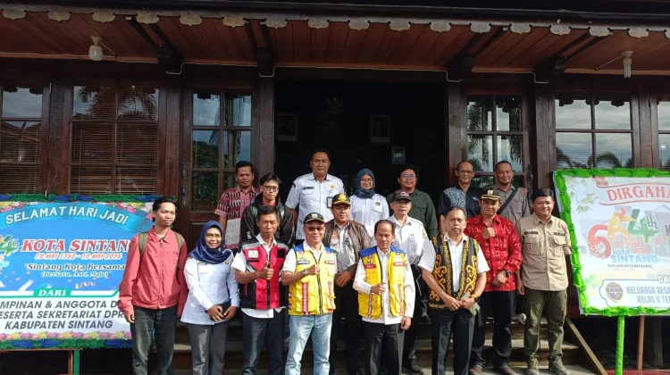 Bupati Sintang Terima Kunjungan Tim Balai Jalan Nasional Provinsi Kalbar