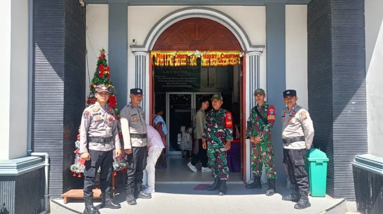 Korem 121 Lakukan Pengamanan Ibadah Kenaikan Yesus Kristus