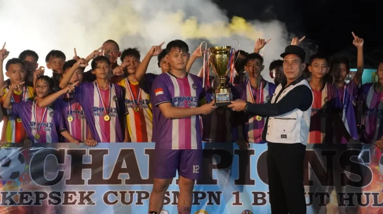Wabup Kapuas Hulu Apresiasi Kepsek Cup SMPN 1 Bunut Hulu