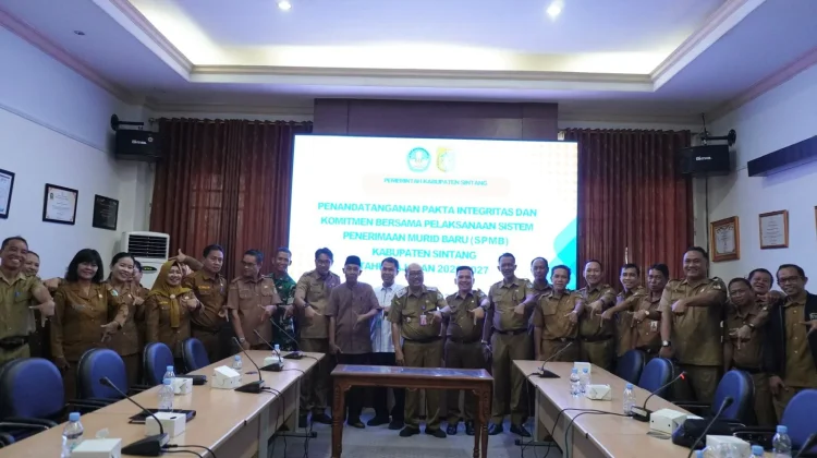 Disdik Sintang : Penerimaan Peserta Didik Baru Harus Transparan