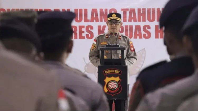 Waka Polres Kapuas Hulu Tekankan Disiplin dan Kesiapsiagaan Personel