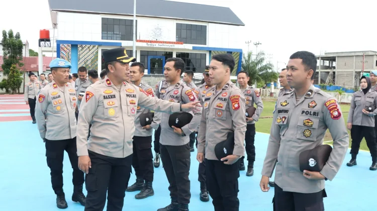 Polres Sekadau Tekankan Pentingnya Disiplin Personel