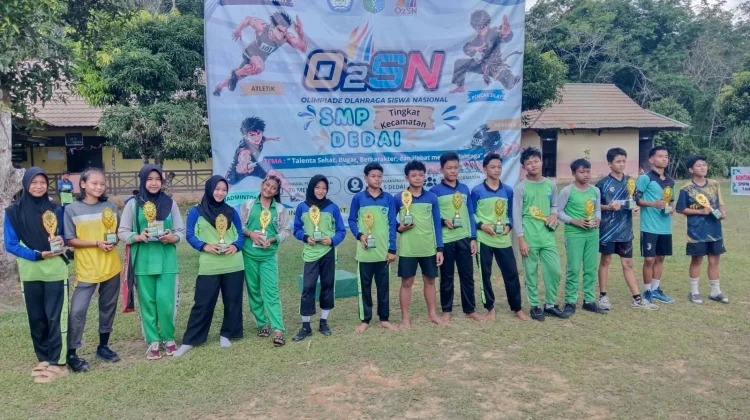 Dominanasi SMP Negeri 5 Dedai  Diajang O2SN Kecamatan Dedai