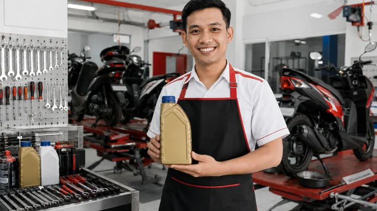 Tips Memilih Oli Mesin Motor agar Kendaraan Awet