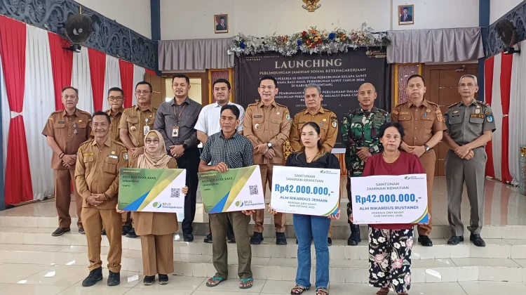 JamsostekLindungi 4.500 Pekerja Sawit di Sintang