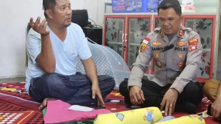 Kapolres Sintang dan Dinas Sosial Kunjungi Bayi Temuan di Jalan Bhayangkara