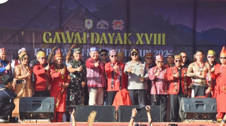 Bupati Melawi Dorong Gawai Dayak Jadi Daya Tarik Wisata