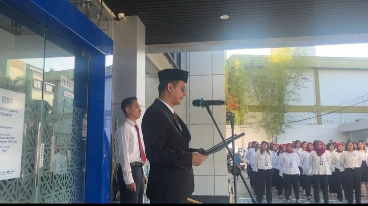 BRI Cabang Sintang Gelar Upacara Hari Lahir Pancasila 2026