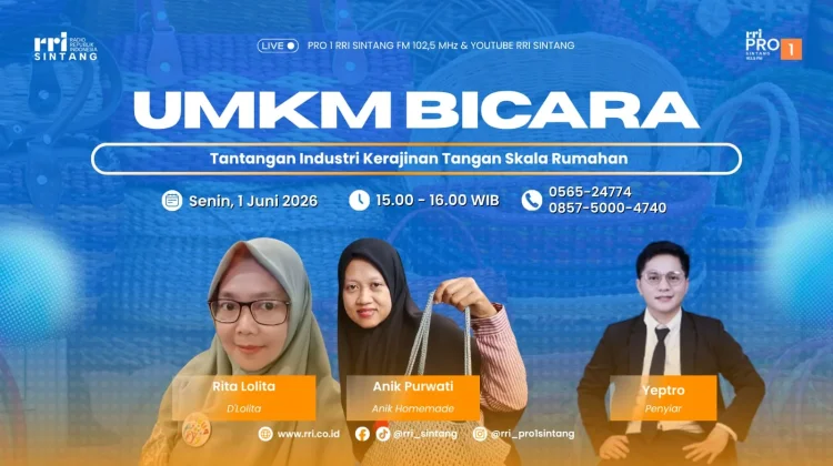Program UMKM Bicara Hadirkan Pelaku Usaha Lokal Kreatif