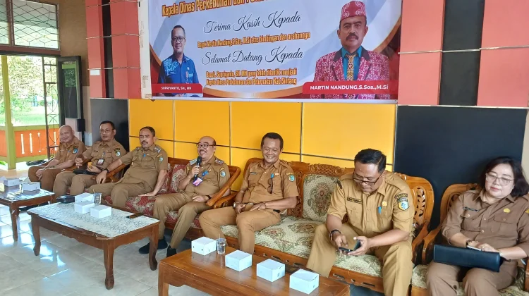 Pergantian Kepemimpinan Disbunak Sintang, Sekda Titip Harapan Besar