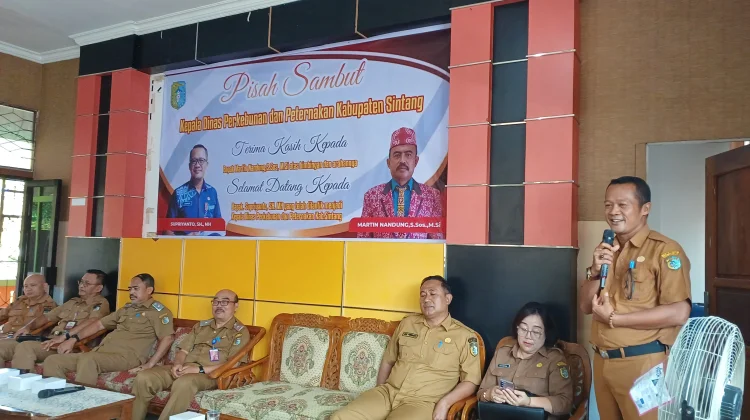 Kadisbunak Sintang Supriyanto Janji Tingkatkan Produktivitas