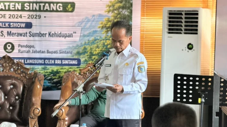 Bupati Minta Fordas Sintang Lahirkan Rekomendasi Jaga Sungai