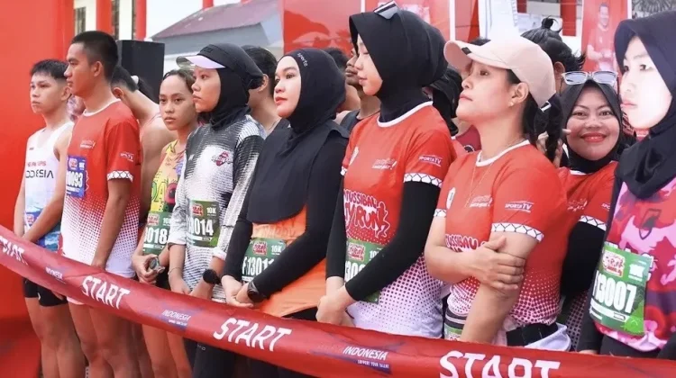 Ribuan Pelari Mengikuti Putussibau City Run 2026