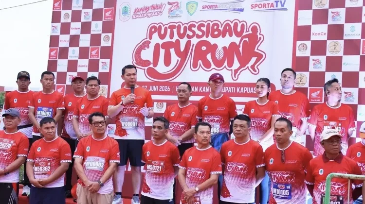 Putussibau City Run 2026 Dongkrak Ekonomi Lokal dan UMKM Kapuas Hulu